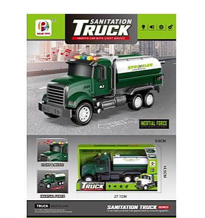 Friction Sound & Light Sprinkler Truck