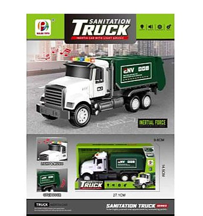 Friction Sound & Light Garbage Truck