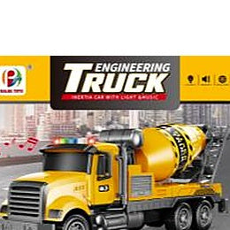 Friction Sound & Light Mixer Truck