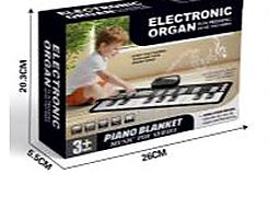 Simulated Piano Mat (7 Switchable Instrument Sounds & Animal Sounds)