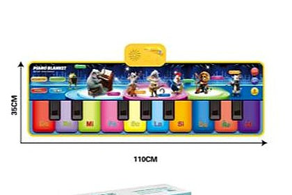 Animal Piano Mat (7 Switchable Instrument Sounds & Animal Sounds)