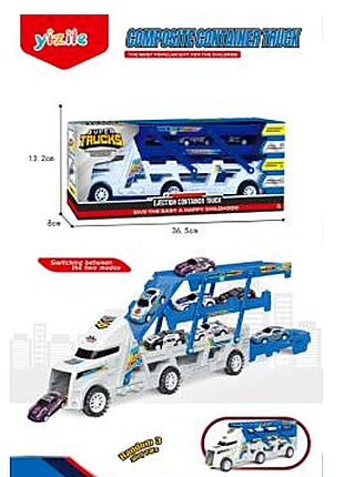 Kids Educational Eject Alloy Metal Police Car Toy