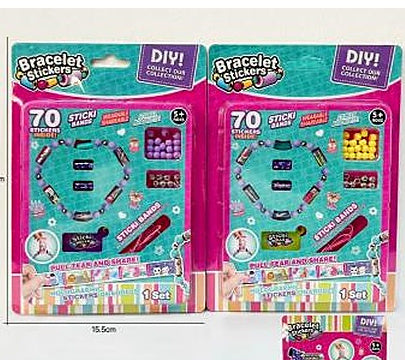Single Bead Blind Box Bracelet Sticker