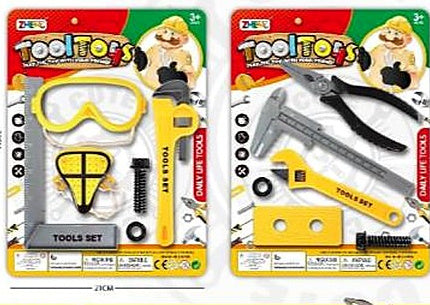 2 Mixed Styles Yellow Tool Set
