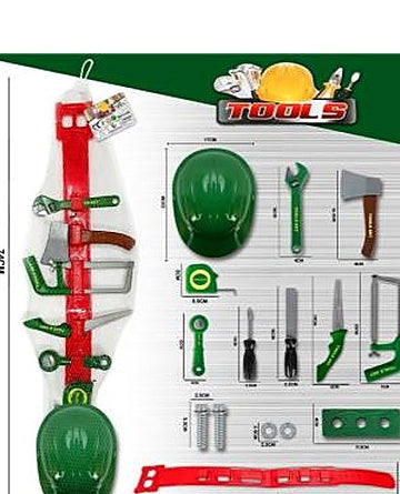 儿童工具玩具套装 绿色