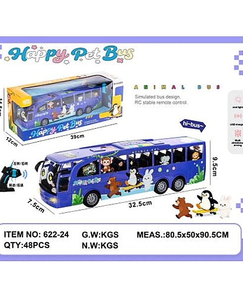 27 Frequency 4-Channel Light Animal Bus