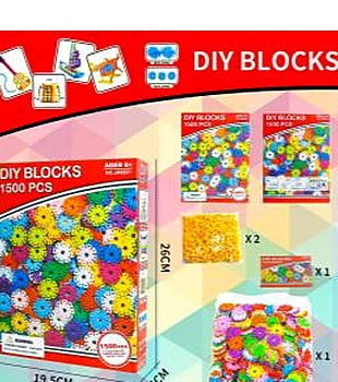 Educational Snowflake Interlocking Building Blocks