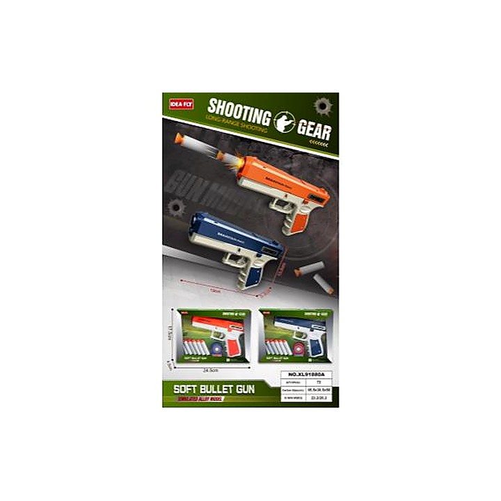 Alloy 1911 Soft Bullet Gun