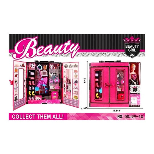 Dream Wardrobe with Fashion Doll