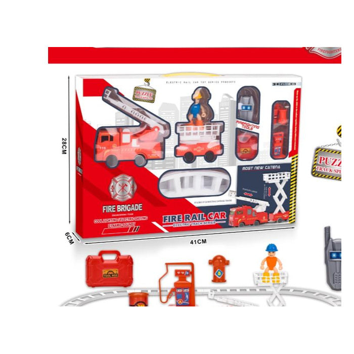 Electric Train Track Set