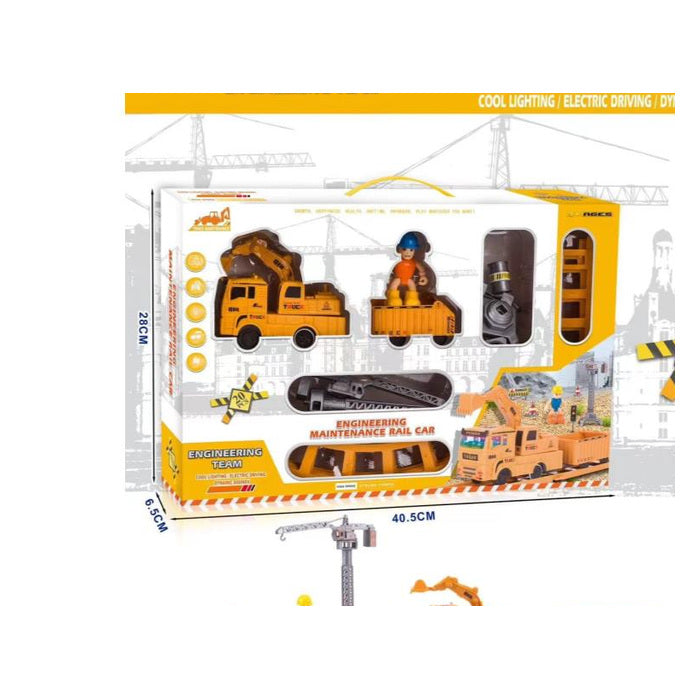 Electric Train Track Set