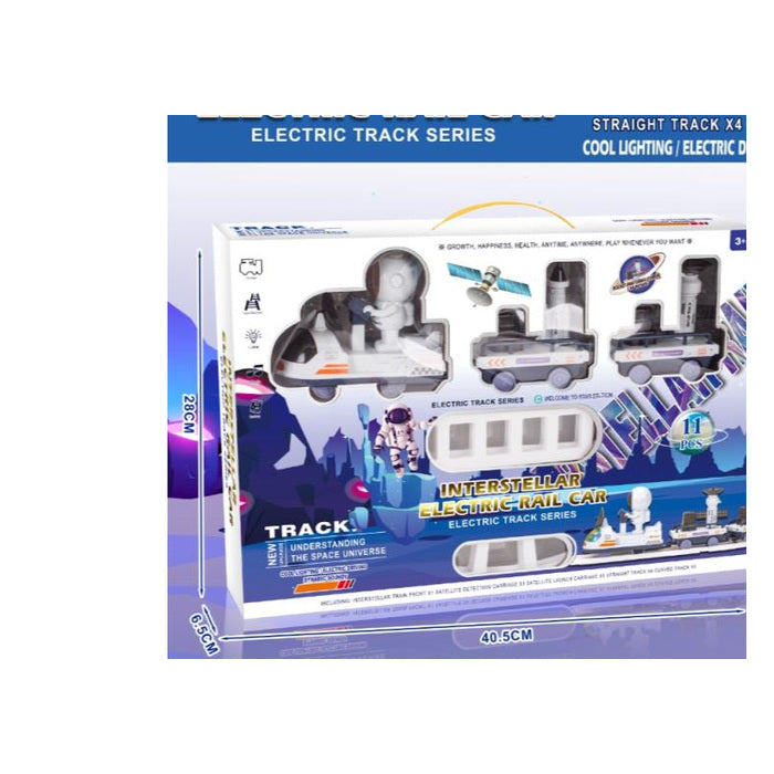 Electric Train Track Set