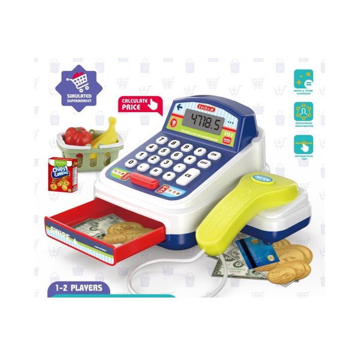 Pretend Play Cash Register with Light & Sound