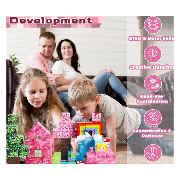 Unicorn Building Block Set, 100 pcs