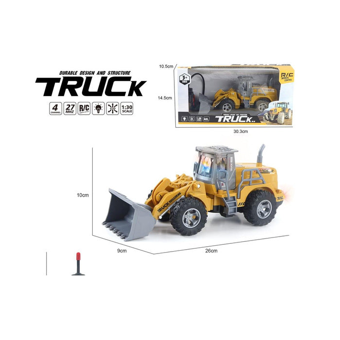 RC Bulldozer with Lights, 1:30
