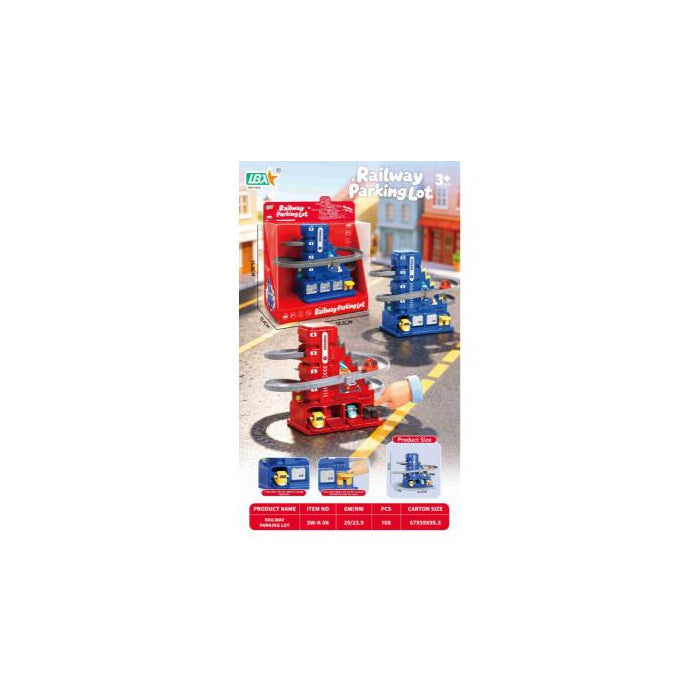 Toy Parking Garage Play Set