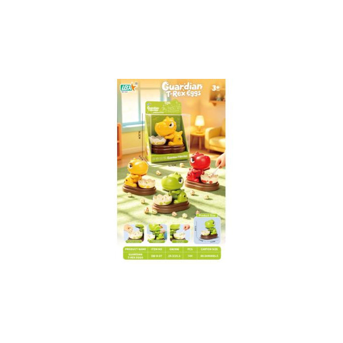 T-Rex Egg Rescue Game, Assorted - 3 assorted colours