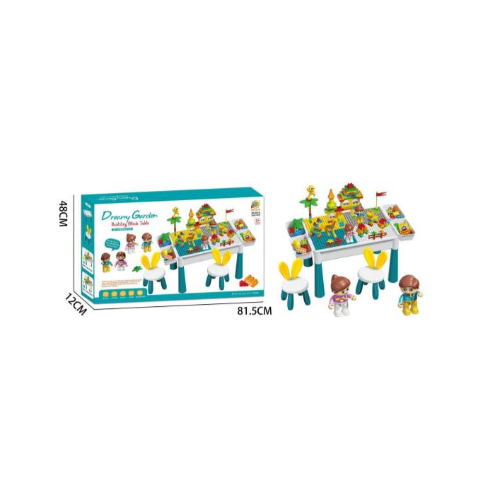 Building Block & Marble Run Activity Table