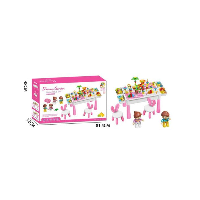 Building Block & Marble Run Activity Table