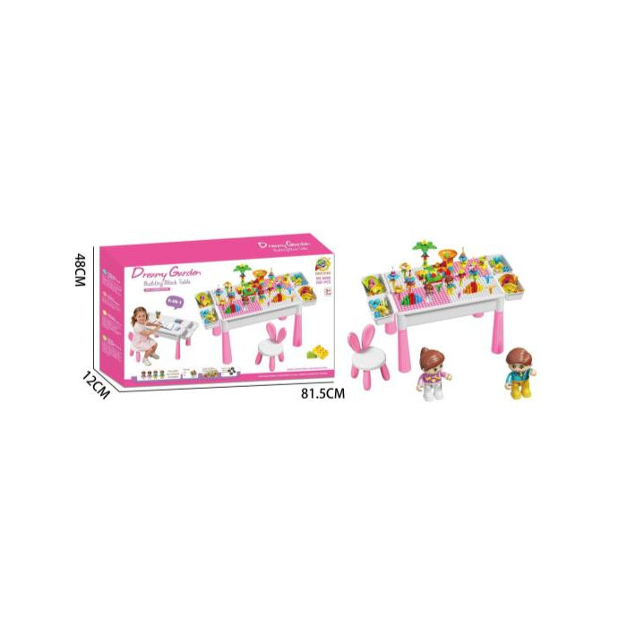 Building Block & Marble Run Activity Table