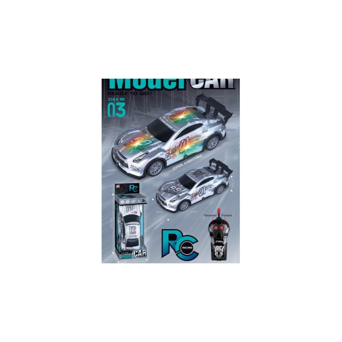 RC Race Car with Lights, 1:20