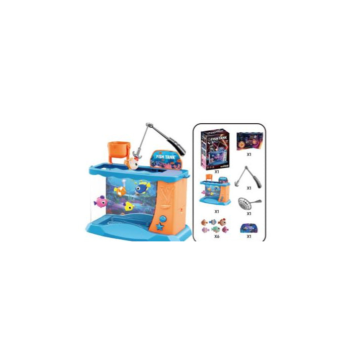 Electric Toy Aquarium, Light Blue