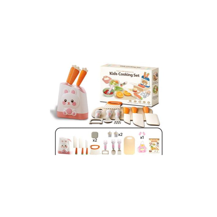 Pretend Cutting Food Set, 16 pcs - Bunny