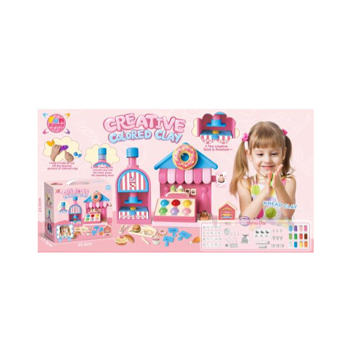 Modeling Dough Cake Shop Play Set