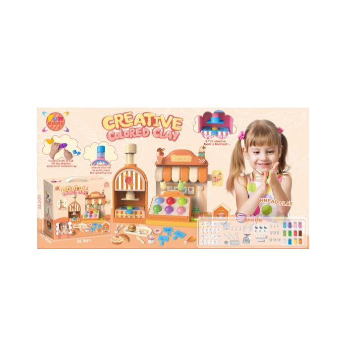 Modeling Dough Candy Shop Play Set
