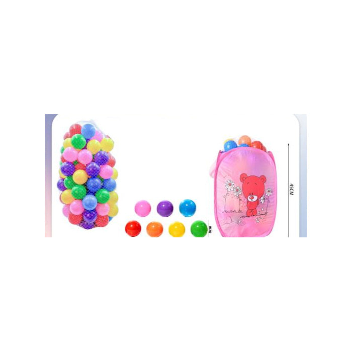 Play Balls, 50 pcs, 8 cm, Rainbow