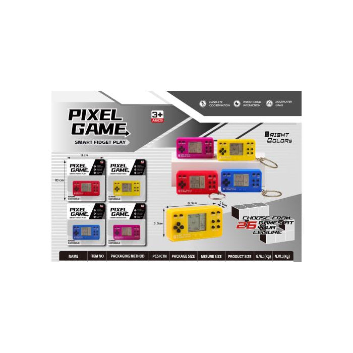 Handheld Pixel Game Console