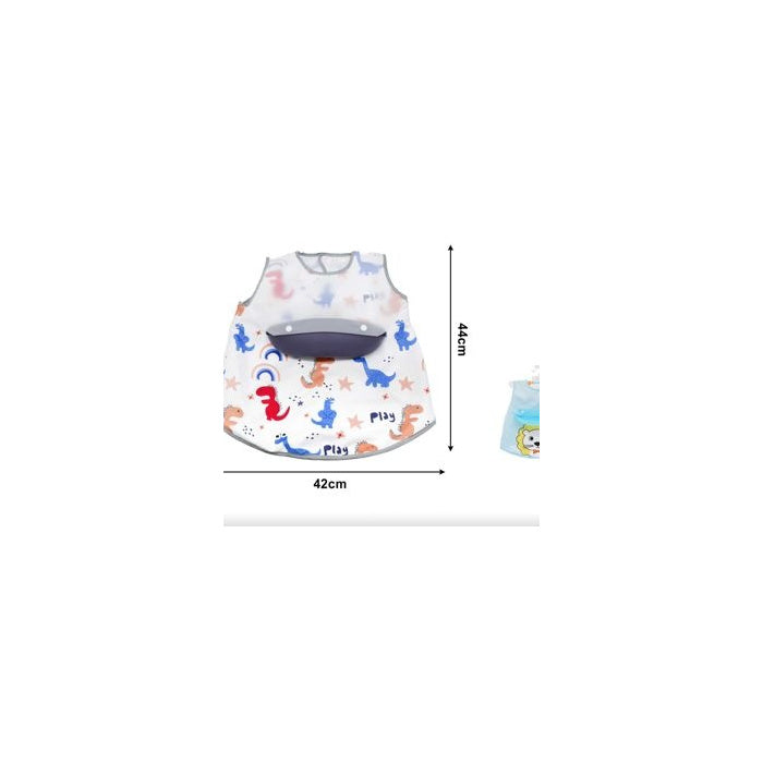 Waterproof Feeding Bib, 44 x 42 cm