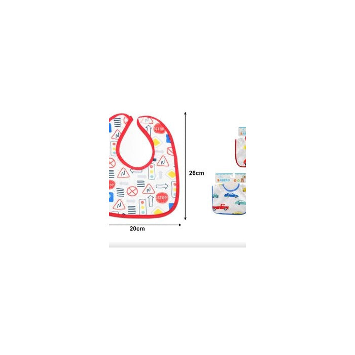 Cartoon Bib, 26 × 20 cm