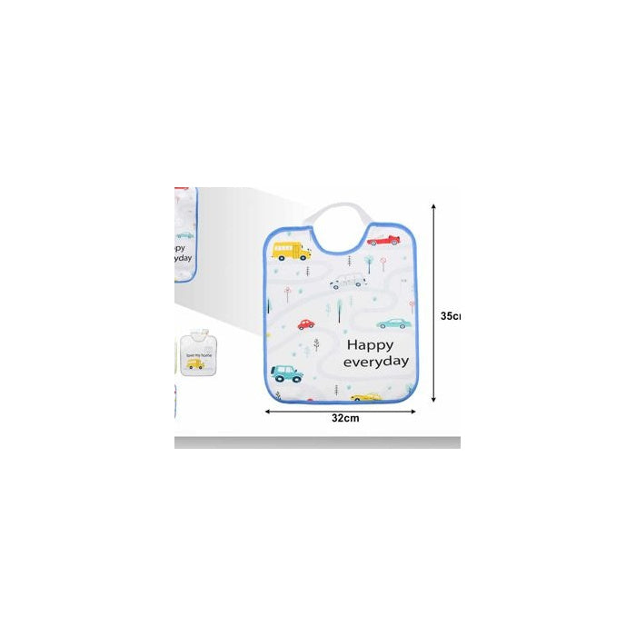 Cartoon Bib, 35 × 32 cm