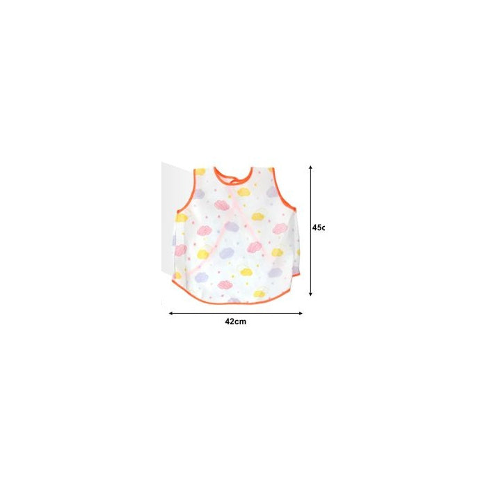 Waterproof Printed Bib, 45 x 42 cm
