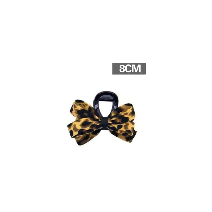 Leopard Print Claw Clip - 8 cm