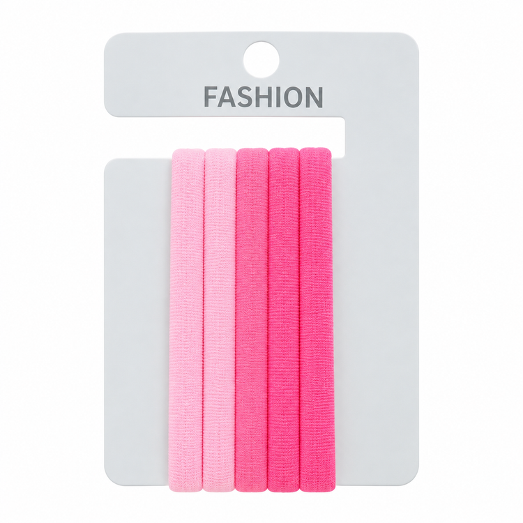 Hair Ties, 5-Pack, 5 cm