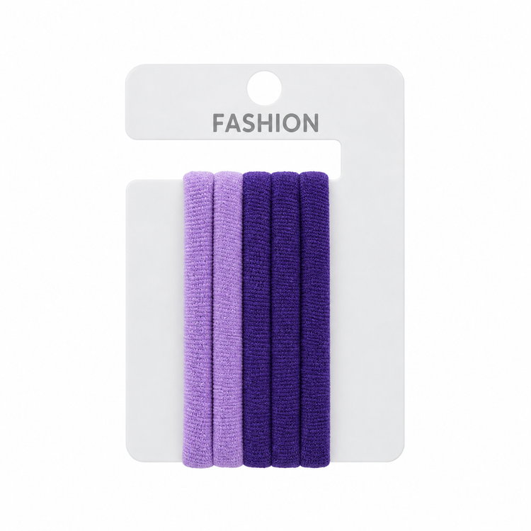Hair Ties, 5-Pack, 5 cm