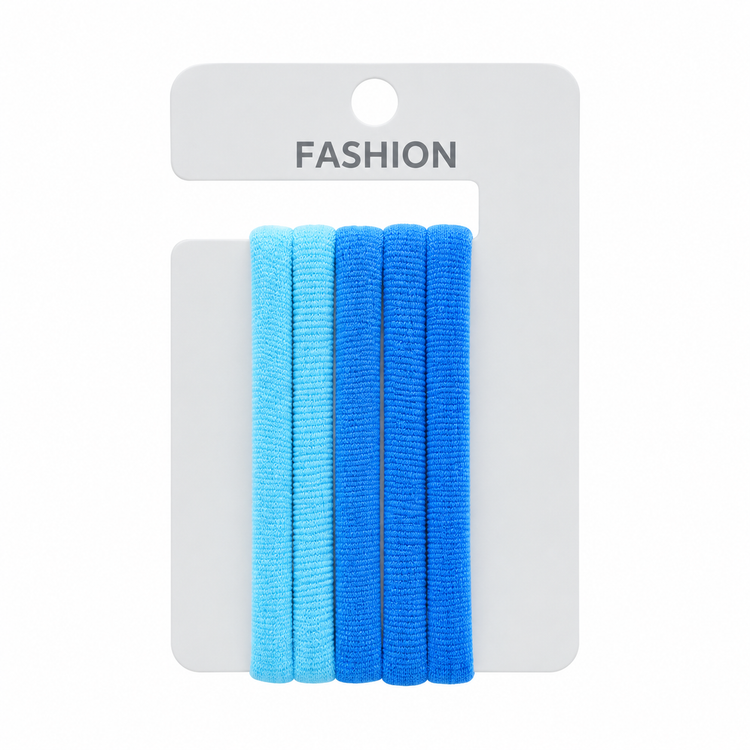 Hair Ties, 5-Pack, 5 cm