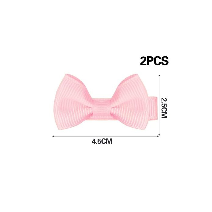 Butterfly Bow Hair Clips, 2-Pack, 4.5 × 2.5 cm