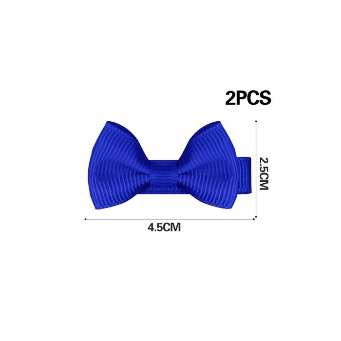 Butterfly Bow Hair Clips, 2-Pack, 4.5 × 2.5 cm