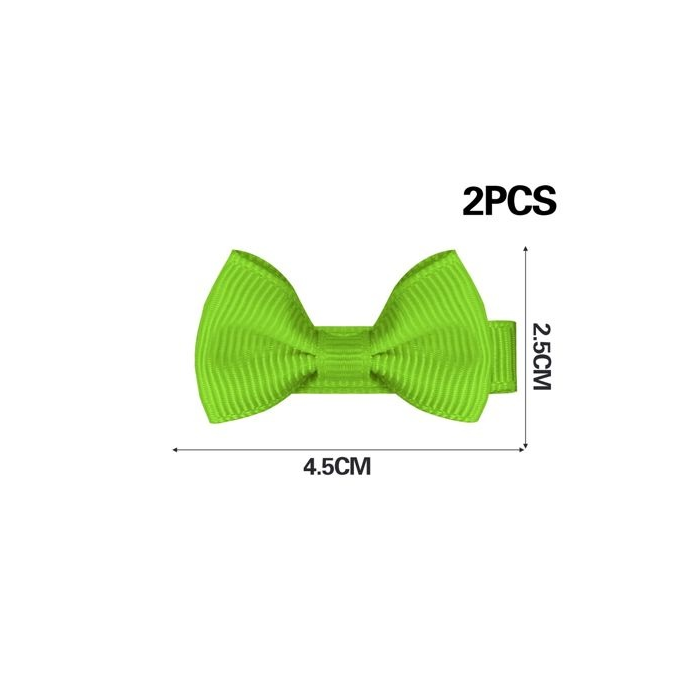 Butterfly Bow Hair Clips, 2-Pack, 4.5 × 2.5 cm