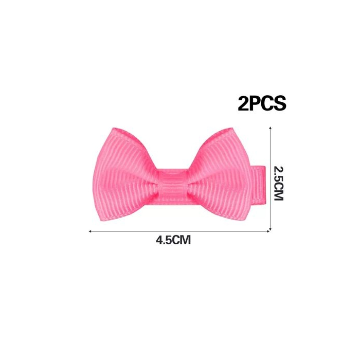 Butterfly Bow Hair Clips, 2-Pack, 4.5 × 2.5 cm