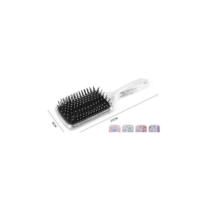 Printed Cushion Hair Brush