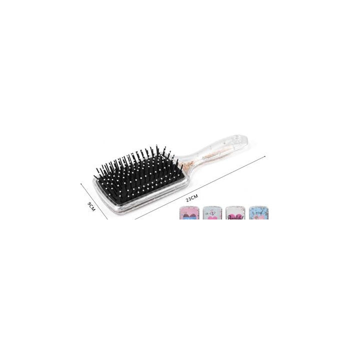Printed Cushion Hair Brush