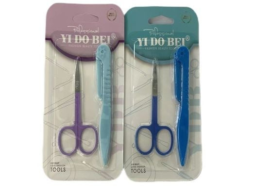 Eyebrow Grooming Set with Small Scissors and Razor
