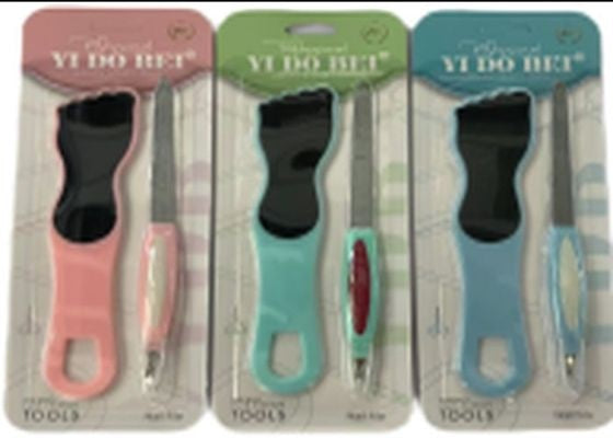 Foot file + nail file manicure set