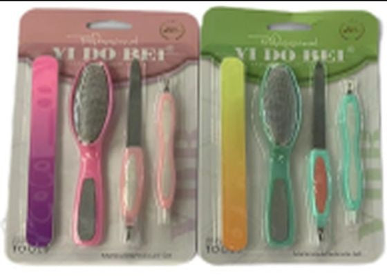 Manicure Set with Nail File, Foot File and Cuticle File