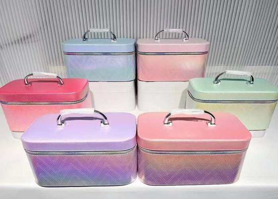 Makeup Train Case Set, 3-Piece