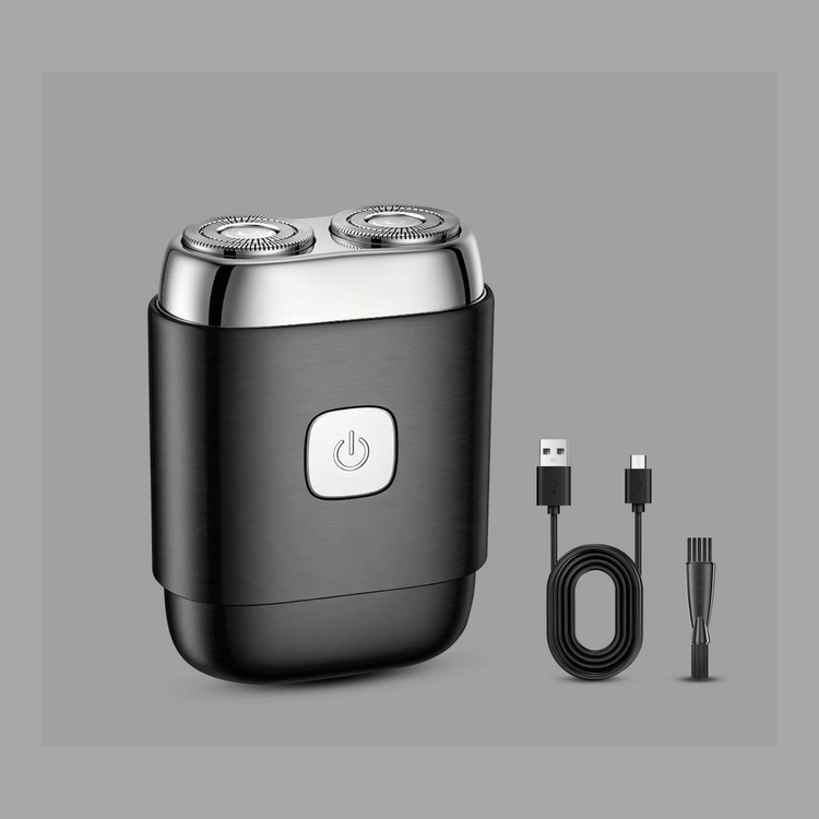 Portable LED Foil Electric Shaver